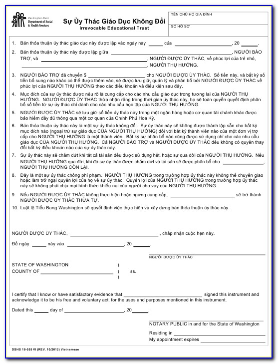 Irrevocable Life Insurance Trust Form 1041