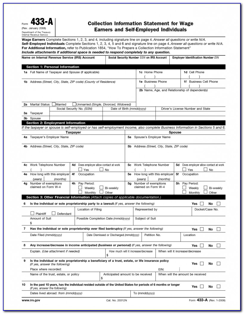 Irs Installment Agreement Form 9465