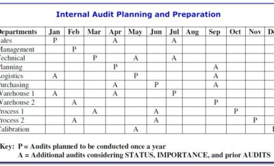 Iso 9001 Internal Audit Plan Example