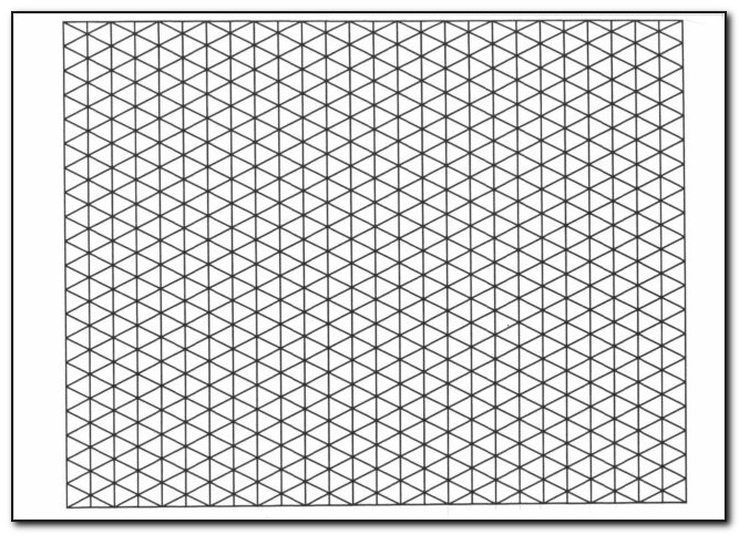 Isometric Dot Grid Paper Download