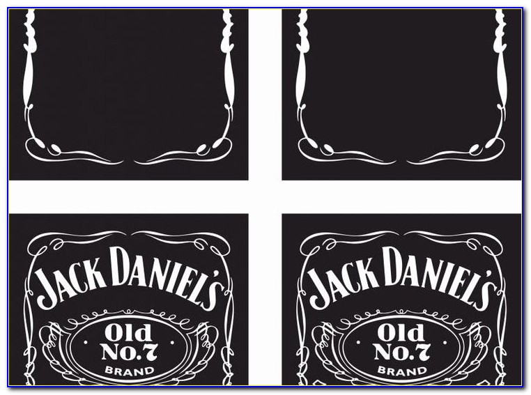 Jack Daniels Label Template Free