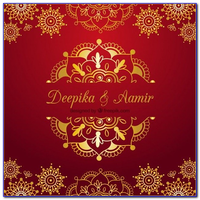 Online Indian Wedding Invitation Templates Free Download