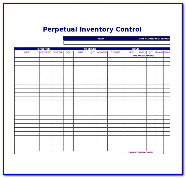 Rental Inventory Tracker Excel Template
