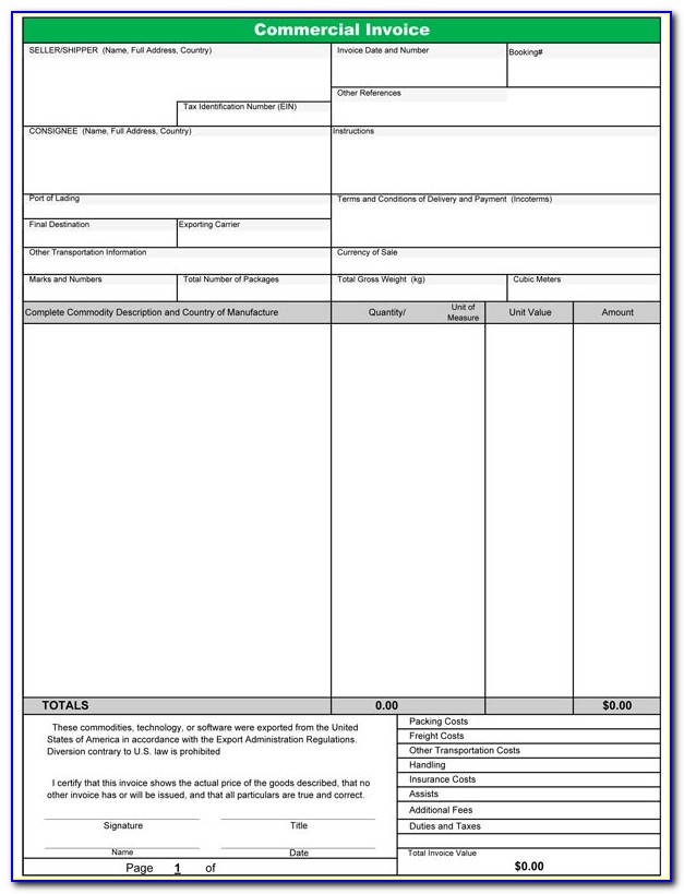 Sample Invoices For Contractors