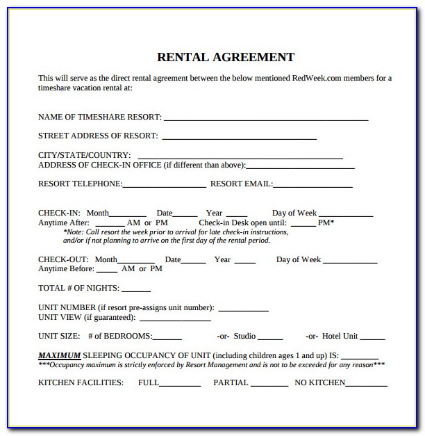 Simple Equipment Hire Agreement Template Free