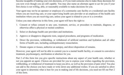State Of Ct Health Care Proxy Form