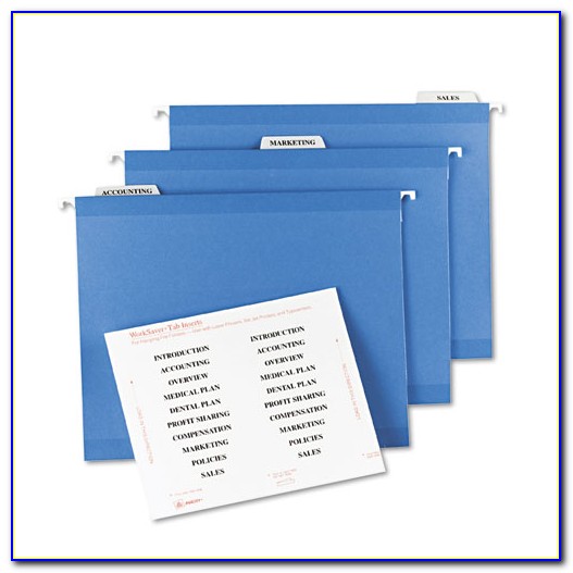 Avery Hanging File Folder Labels Template 5567