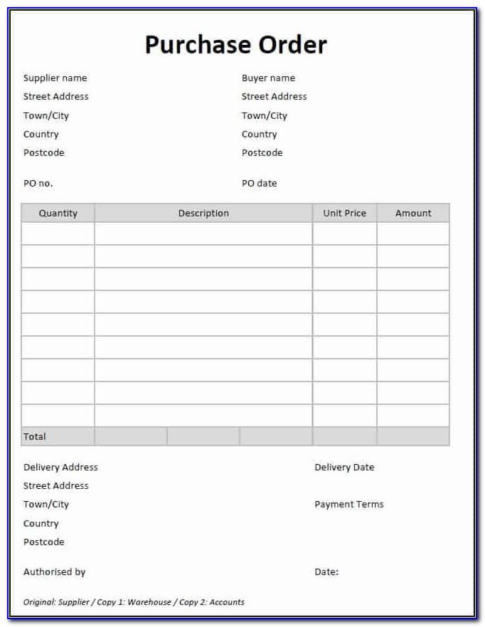 Free Punch List Template