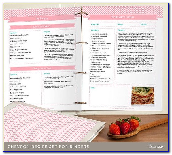 Free Recipe Book Template Microsoft Word