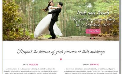 Free Responsive Wedding Website Templates Download Html And Css
