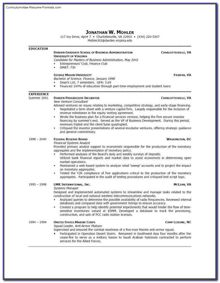 Free Resume Templates Online To Print