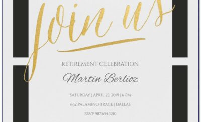 Free Retirement Party Flyers Templates