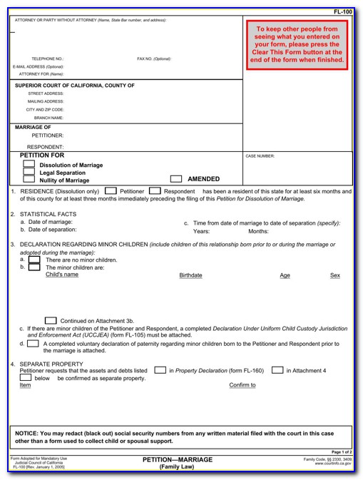 Free Separation Agreement Template Nc