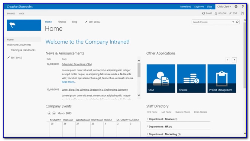 Free Sharepoint Hr Template