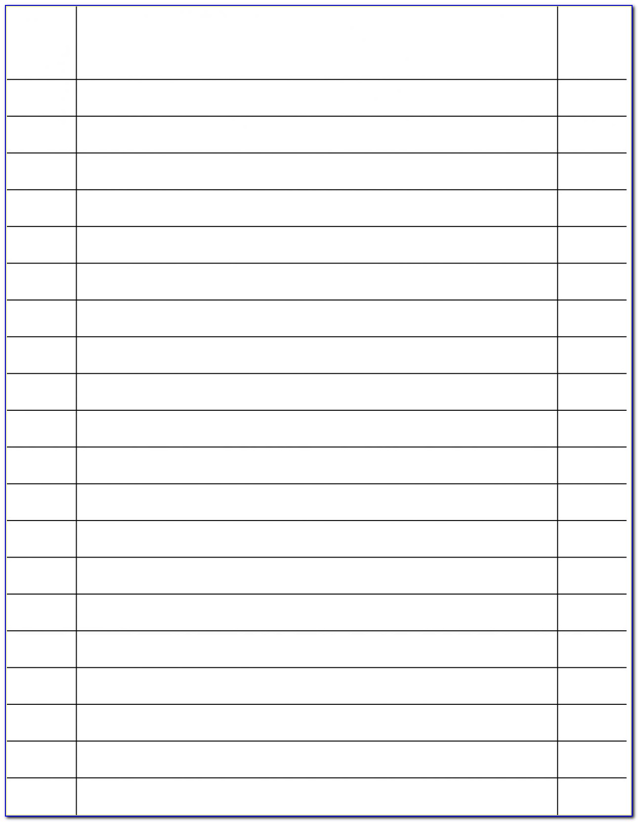 Free Template For Note Taking