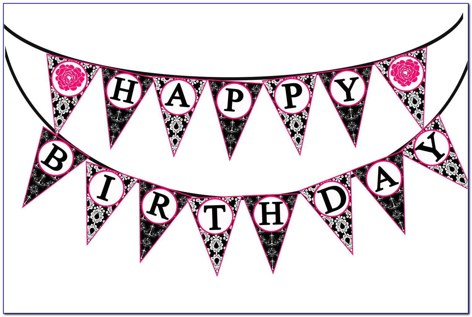 Free Templates For Happy Birthday Banners