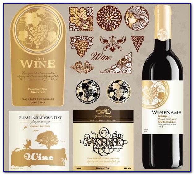 Free Wine Bottle Labels Template Download