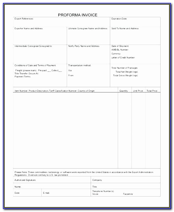 Freelance Writing Invoice Template Word