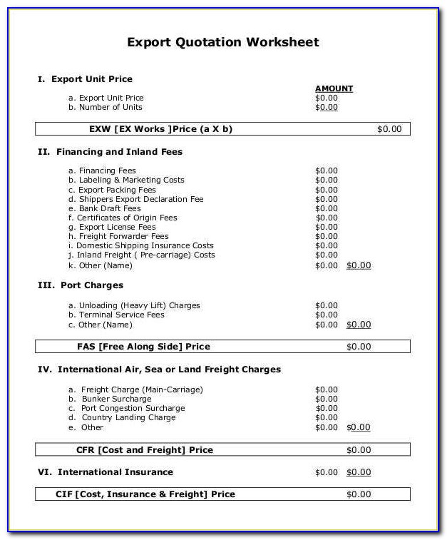 Freight Carrier Invoice Template
