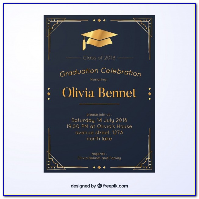 Graduation Invitation Cards Online Free