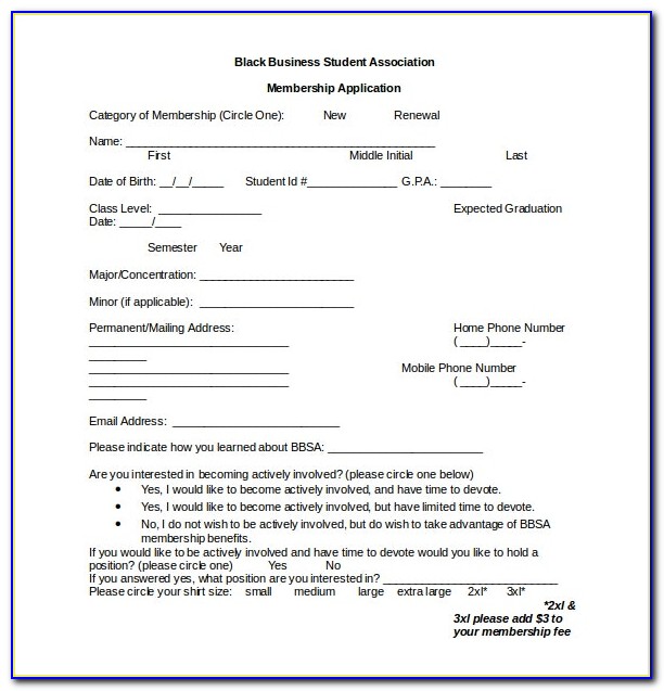 Gym Membership Contract Example