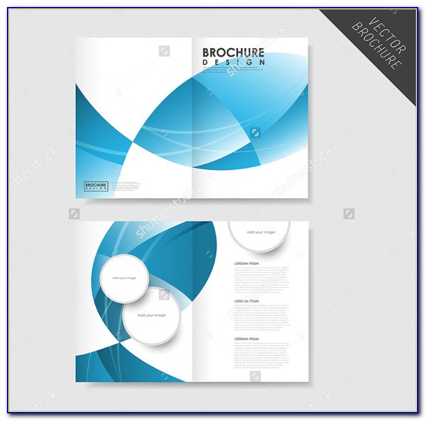 Half Fold Brochure Template Illustrator