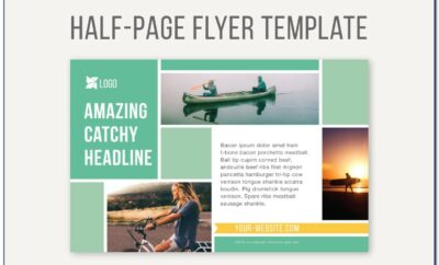 Half Page Flyer Template Open Office