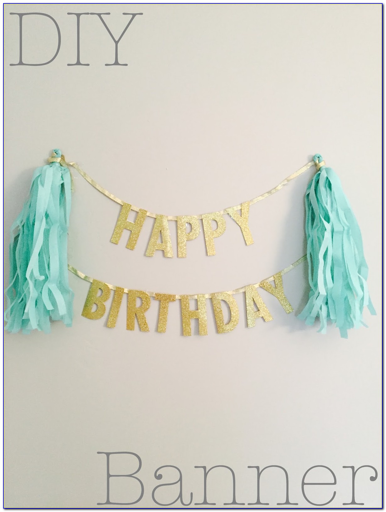 Happy Birthday Banner Template For Cake