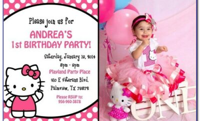 Hello Kitty Party Invitation Templates Free