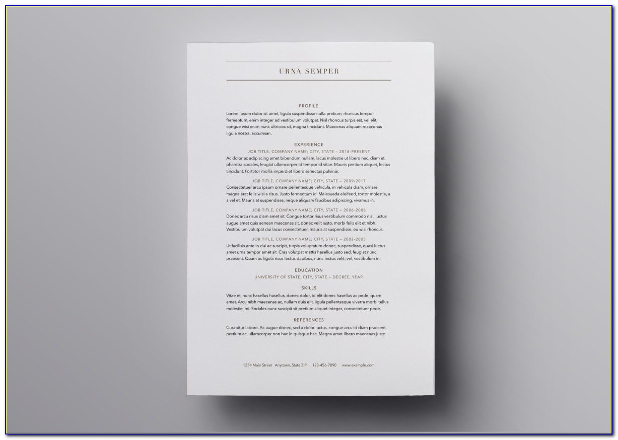 Resume Templates Free Download Indian