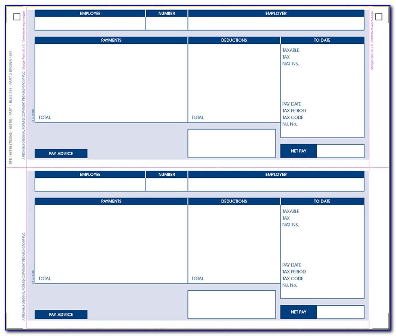 Salary Slip Excel Template Free Download