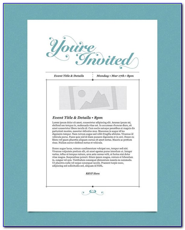 Business Event Invitation Templates Free Download