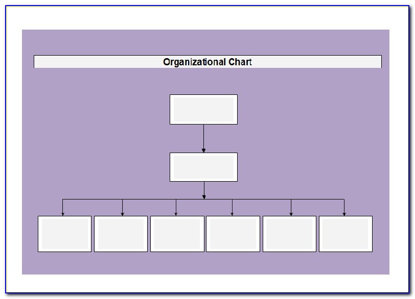 Company Organization Chart Template Free Download