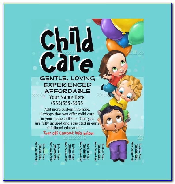 Daycare Flyer Templates Free Download