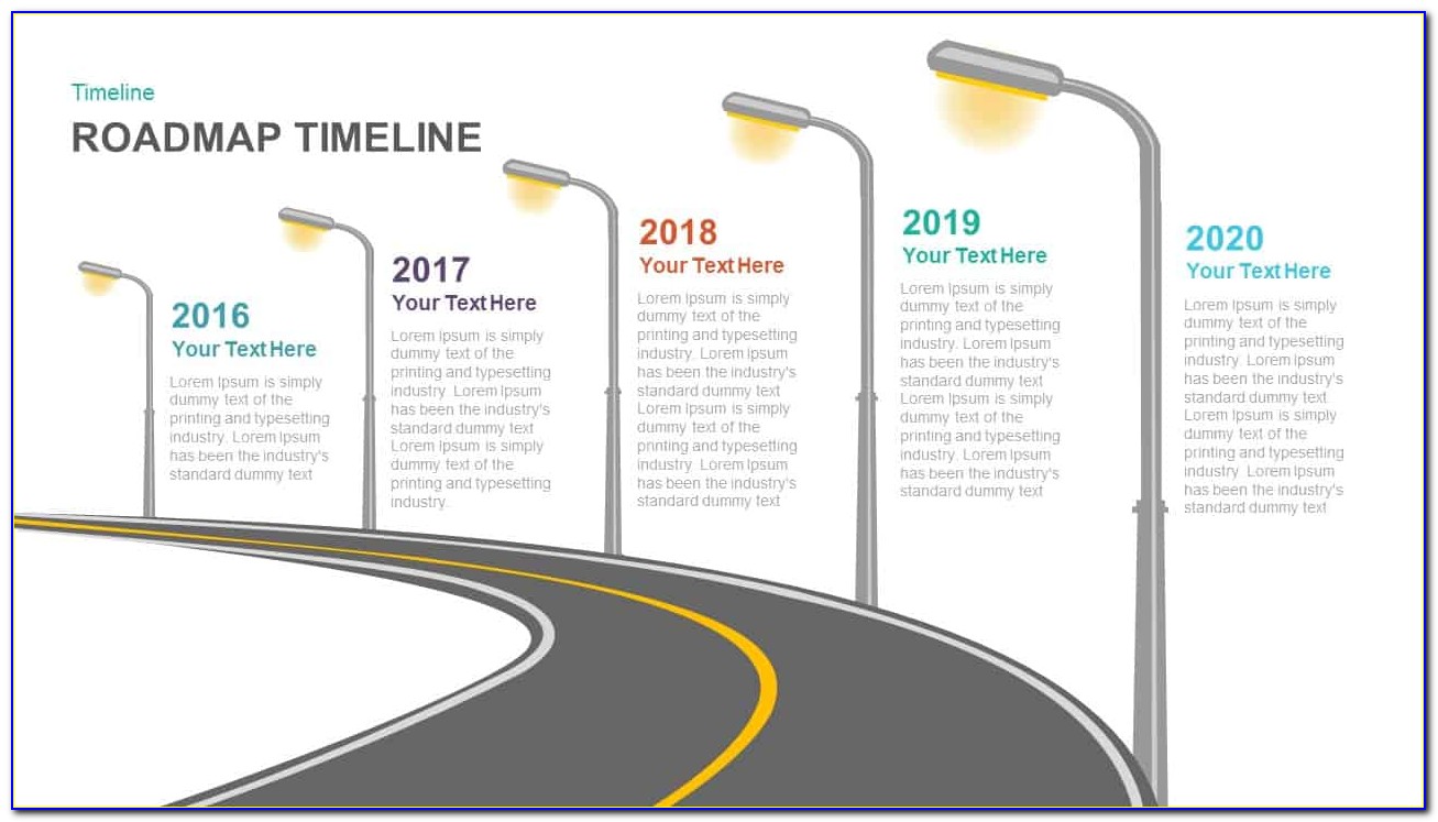 Download Free Powerpoint Templates Roadmap