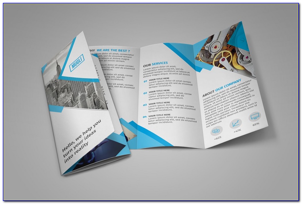 Download Tri Fold Brochure Template Ai