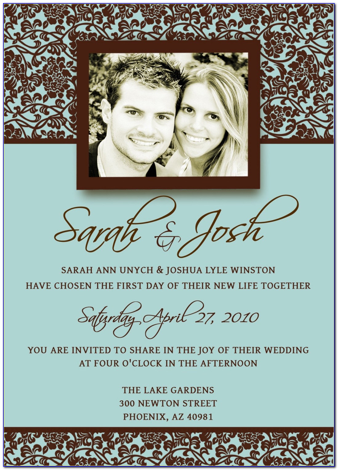 Engagement Invitation Template Free Download