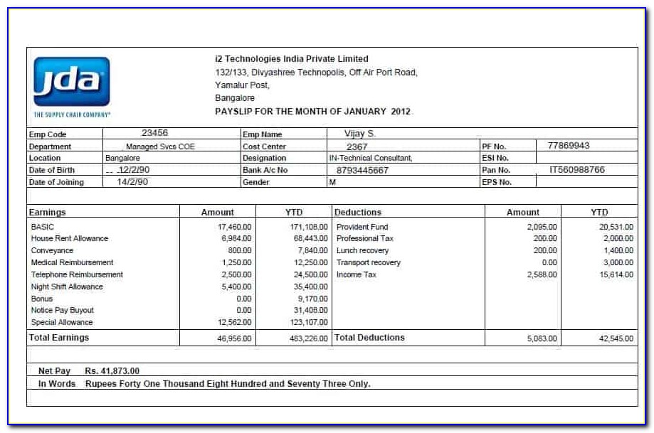 Sample Payslip Format In Excel Philippines Peso IMAGESEE