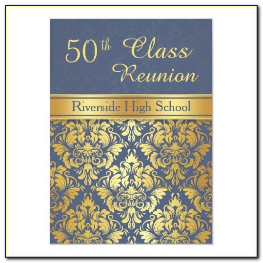 Free Class Reunion Invitation Template