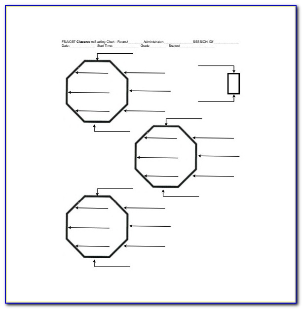 Free Classroom Seating Plan Template