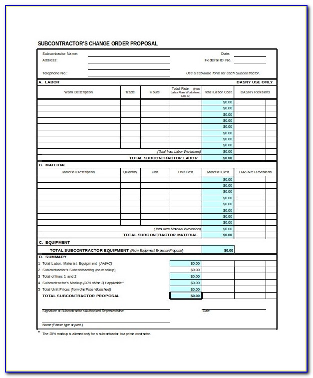 Free Construction Time Sheets Template