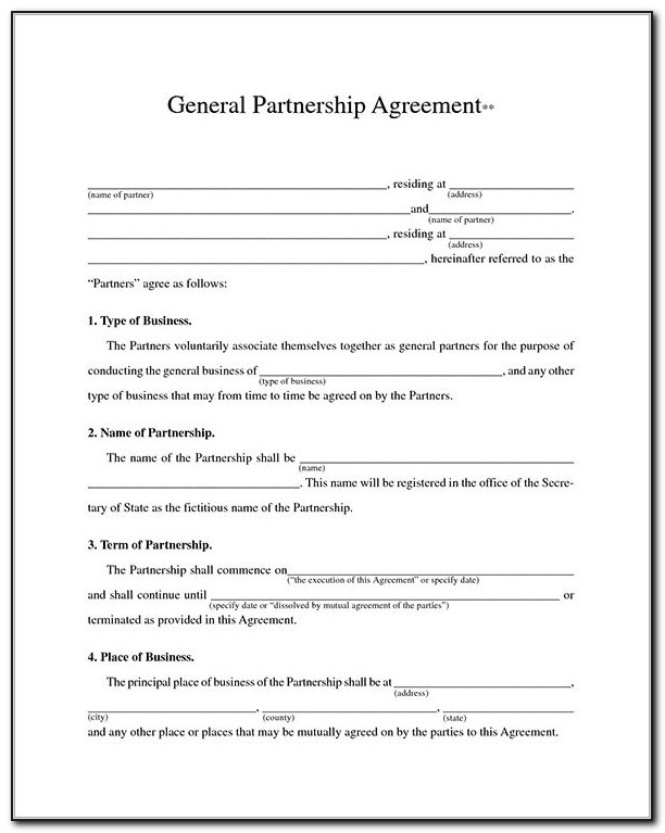 Free Contract Agreement Template Word