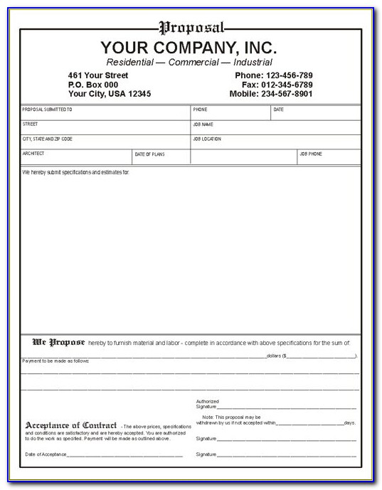 Free Contractor Safety Manual Templates