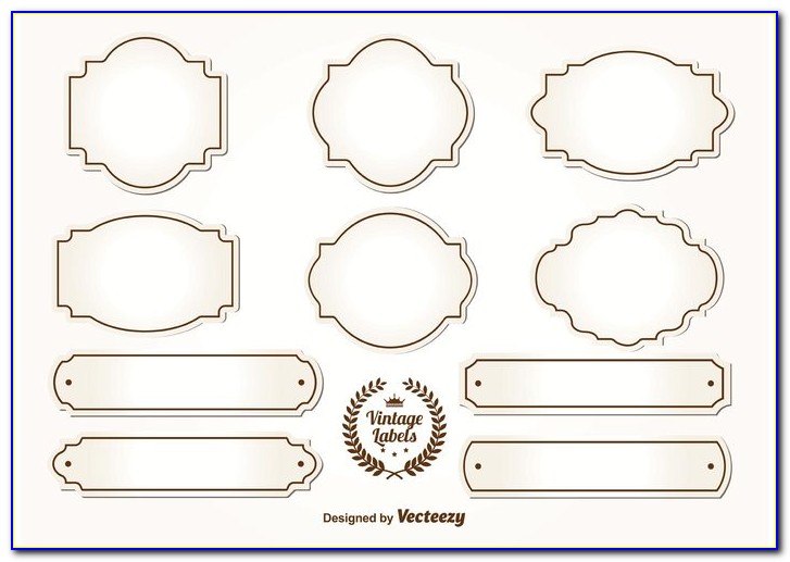 Free Decorative Label Templates For Word