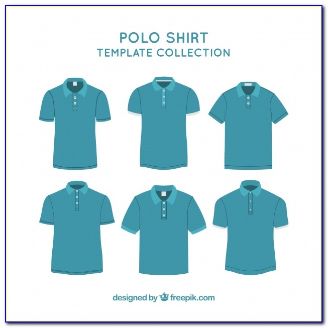 Free Download Vector Polo T Shirt Template