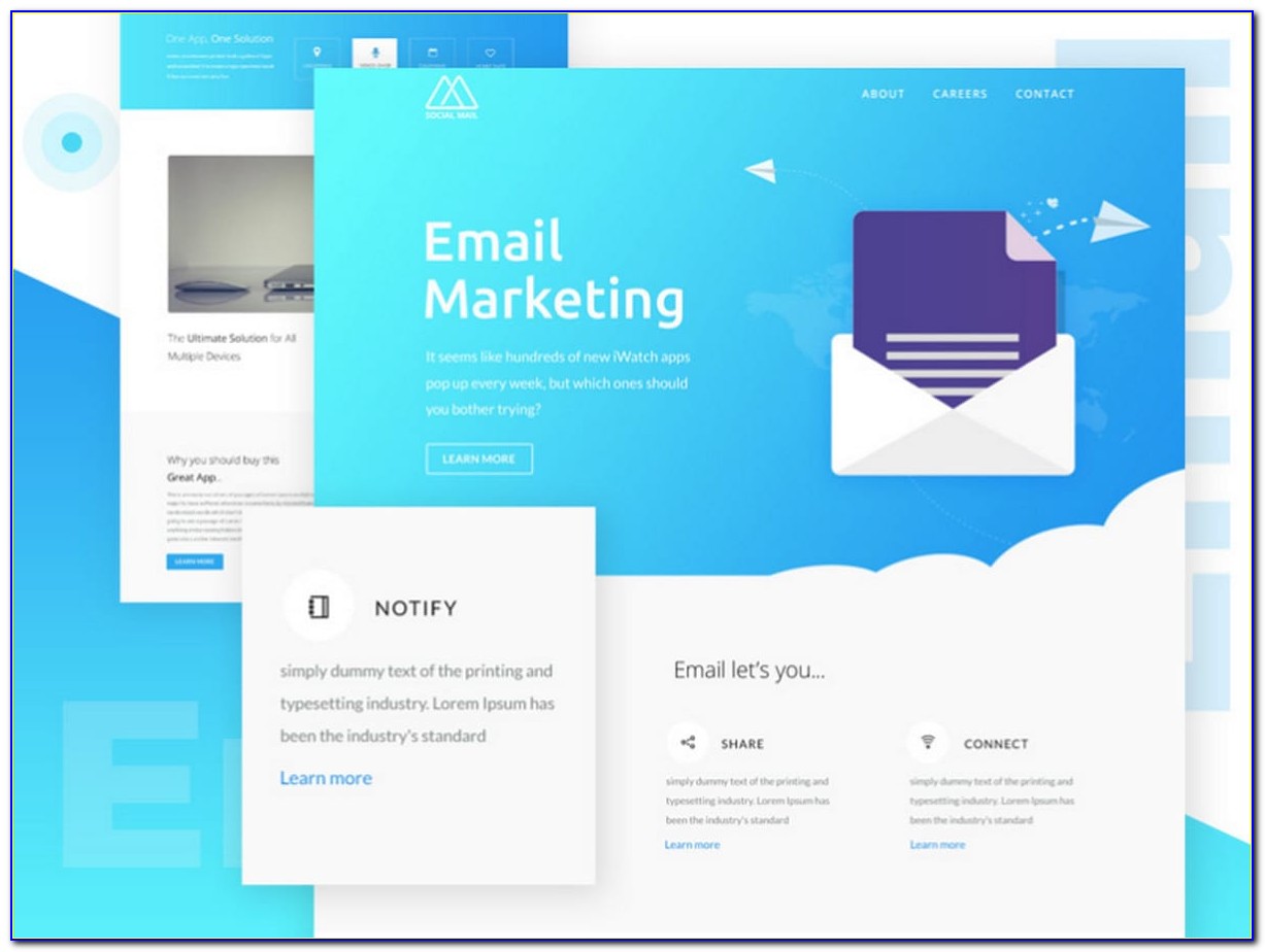 Free Email Marketing Templates Html