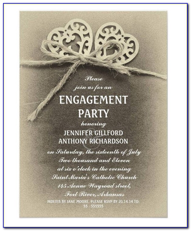 Free Engagement Invitation Templates Download