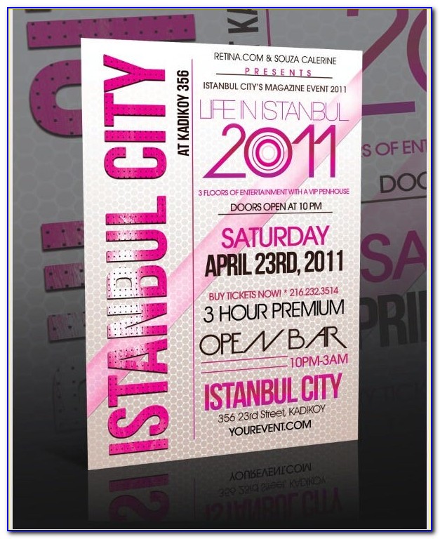 Free Event Flyer Templates Photoshop