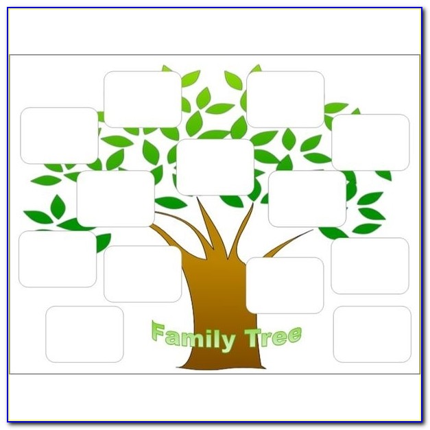 Free Family Tree Template Maker