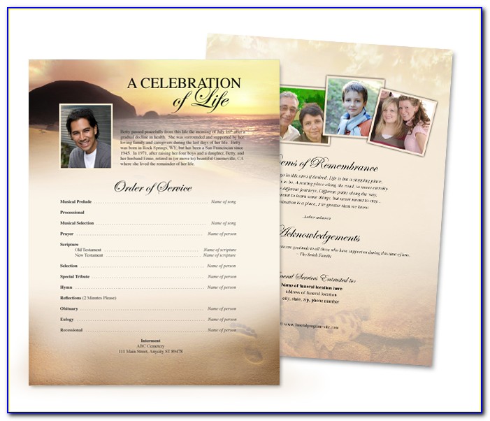 Free Funeral Home Templates